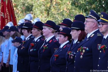 Slovesnost ob odprtju prizidka Prostovoljnega gasilskega društva Tunjice (32)